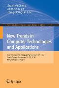 New Trends in Computer Technologies and Applications: 23rd International Computer Symposium, ICS 2018, Yunlin, Taiwan, December 20-22, 2018, Revised S