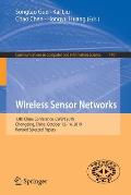 Wireless Sensor Networks: 13th China Conference, Cwsn 2019, Chongqing, China, October 12-14, 2019, Revised Selected Papers