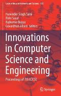Innovations in Computer Science and Engineering: Proceedings of 7th Icicse