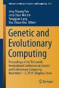 Genetic and Evolutionary Computing: Proceedings of the Thirteenth International Conference on Genetic and Evolutionary Computing, November 1-3, 2019,