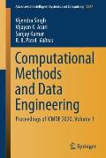 Computational Methods and Data Engineering: Proceedings of Icmde 2020, Volume 1