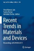 Recent Trends in Materials and Devices: Proceedings of Icrtmd 2019