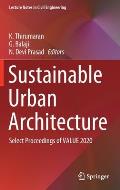 Sustainable Urban Architecture: Select Proceedings of Value 2020