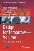 Design for Tomorrow--Volume 1: Proceedings of Icord 2021