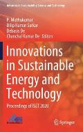 Innovations in Sustainable Energy and Technology: Proceedings of Iset 2020