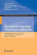 Bio-Inspired Computing: Theories and Applications: 15th International Conference, Bic-Ta 2020, Qingdao, China, October 23-25, 2020, Revised Selected P
