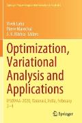 Optimization, Variational Analysis and Applications: Ifsovaa-2020, Varanasi, India, February 2-4