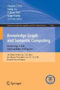 Knowledge Graph and Semantic Computing: Knowledge Graph and Cognitive Intelligence: 5th China Conference, Ccks 2020, Nanchang, China, November 12-15,