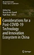 Considerations for a Post-Covid-19 Technology and Innovation Ecosystem in China