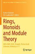Rings, Monoids and Module Theory: Aus-Icms 2020, Sharjah, United Arab Emirates, February 6-9