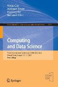Computing and Data Science: Third International Conference, Conf-CDs 2021, Virtual Event, August 12-17, 2021, Proceedings