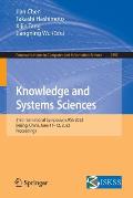 Knowledge and Systems Sciences: 21st International Symposium, Kss 2022, Beijing, China, June 11-12, 2022, Proceedings