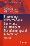 Proceedings of International Conference on Intelligent Manufacturing and Automation: Icima 2022