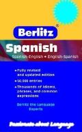 Berlitz Spanish Dictionary Spanish English E