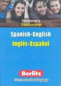 Berlitz Ingles Espanol Diccionario Spanish English Dictionary