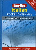 Berlitz Italian Pocket Dictionary Italian English Inglese Italiano