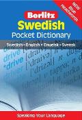 Berlitz Swedish Pocket Dictionary Swedish English Engelsk Svensk