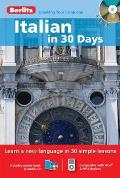 Italian in 30 Days with Paperback Book