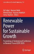 Renewable Power for Sustainable Growth: Proceedings of International Conference on Renewal Power (Icrp 2020)