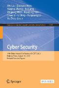 Cyber Security: 17th China Annual Conference, Cncert 2020, Beijing, China, August 12, 2020, Revised Selected Papers