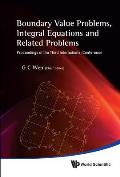 Boundary Value Problems, Integral Equations and Related Problems - Proceedings of the Third International Conference