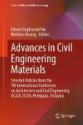 Advances in Civil Engineering Materials: Selected Articles from the 7th International Conference on Architecture and Civil Engineering (Icace 2023), P