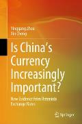 Is China's Currency Increasingly Important?: New Evidence from Renminbi Exchange Rates