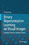 Binary Representation Learning on Visual Images: Learning to Hash for Similarity Search