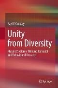 Unity from Diversity: Pluralist Systemic Thinking for Social and Behavioural Research