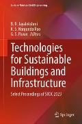 Technologies for Sustainable Buildings and Infrastructure: Select Proceedings of Siioc 2023