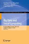 Big Data and Social Computing: 8th China National Conference, Bdsc 2023, Urumqi, China, July 15-17, 2023, Proceedings