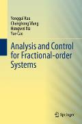 Analysis and Control for Fractional-Order Systems