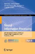 Neural Information Processing: 30th International Conference, Iconip 2023, Changsha, China, November 20-23, 2023, Proceedings, Part VIII