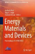 Energy Materials and Devices: Proceedings of E-Mad 2022