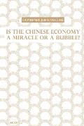 Is the Chinese Economy a Miracle or a Bubble?