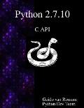 Python 2.7.10 C API