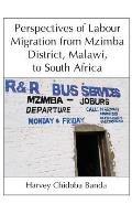 Perspectives of Labour Migration from Mzimba District, Malawi, to South Africa