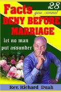 28 facts you cannot deny before marriage: let no man put assunder