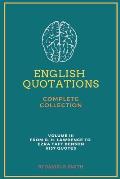 English Quotations Complete Collection: Volume III