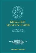 English Quotations Complete Collection: Volume VII