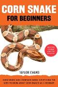 Corn Snake for Beginners: Corn Snake Care Complete Guide: Everything ...