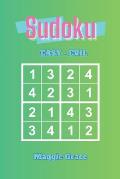 Sudoku Puzzle Book: All Ages - Large Print - Puzzle Book