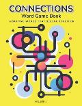 Connections Word Game Book: 100 Large Print Brain Teaser Puzzles For Adults And Kids