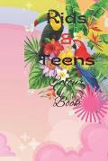 kids and Teens Color Book