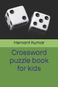 Crossword puzzle book for kids