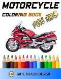Motorcycle coloring book for kids: Classic Motorcycles coloring book