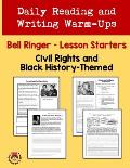Daily Reading and Writing Warm-Ups Civil Rights and Black History Themed