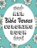 ASL Bible Verses Coloring Book