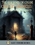 Cemetery Chronicles: A Coloring Book for Adults: Somber Shadows: An Eerie Coloring Experience