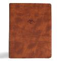 CSB Men of Character Bible, Revised and Updated, Brown Leathertouch, Indexed
